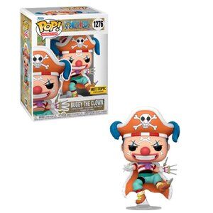 NIB - Funko Pop! One Piece – Buggy the Clown #1276 (Hot Topic Exclusive)